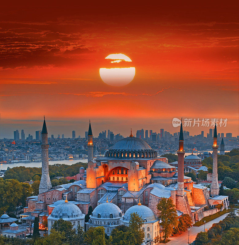 High Sophia, Ayasofya，土耳其，伊斯坦布尔，蓝色清真寺，camii, Sul